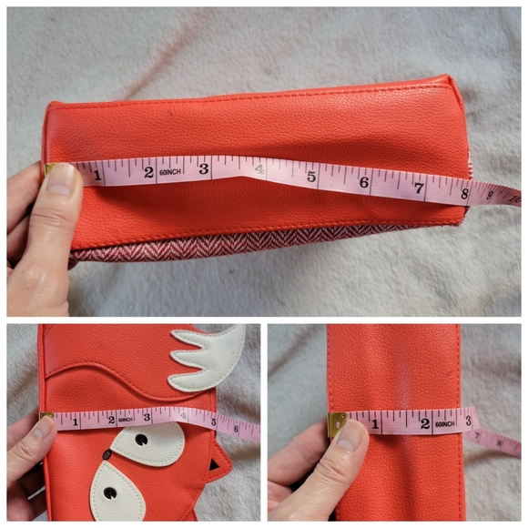 ✨️HP✨️Bath & Body | Cute Orange Fox Faux Leather Cosmetic Bag (OS) - Picture 7 of 10